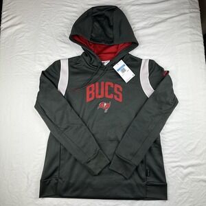 NEW Nike Hoodie Buccaneers Womens Medium Gray NFL On Field Apparel Tampa Bay $80